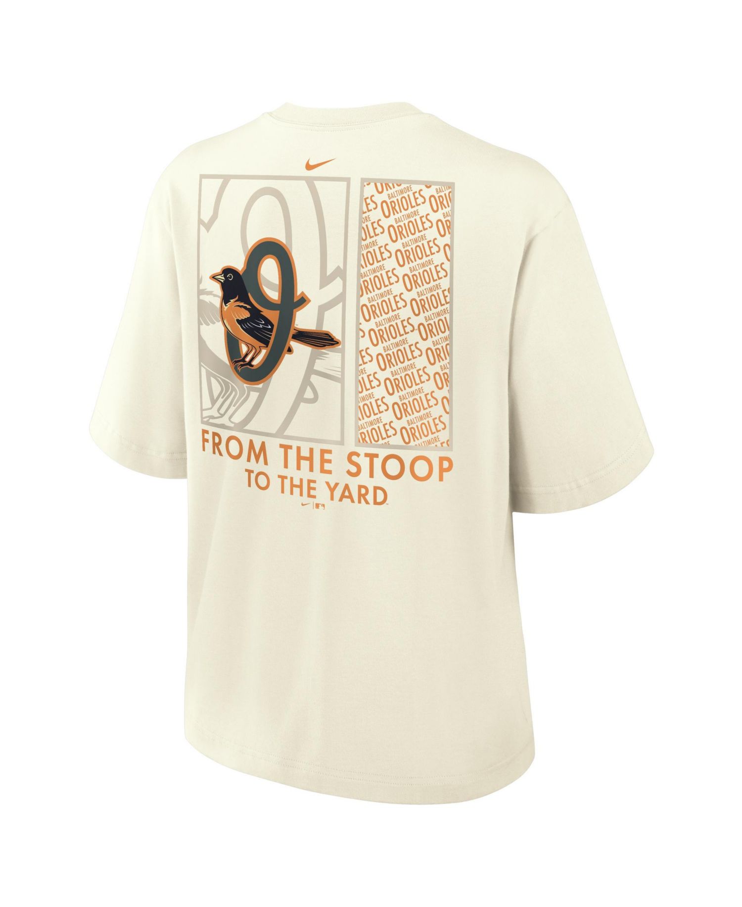 Women's Baltimore Orioles Relaxed Boxy T-Shirt