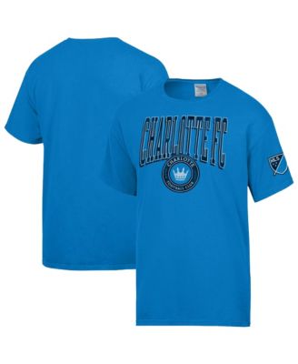 Men's Blue Charlotte FC Comfort Wash T-Shirt