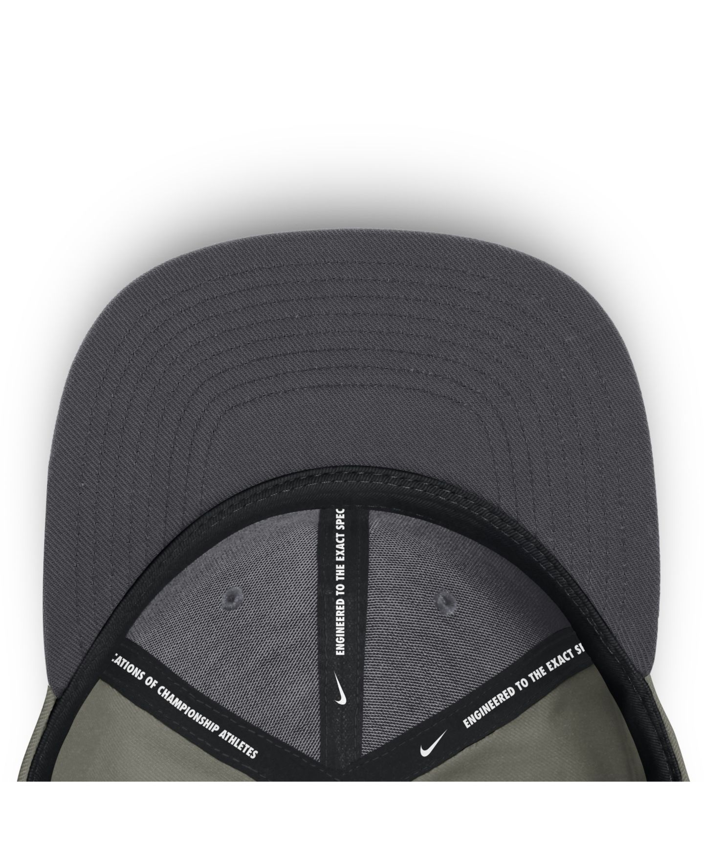 Мужская кепка Nike Olive Minnesota Twins Pro Dri-FIT Snapback Hat — фото 5