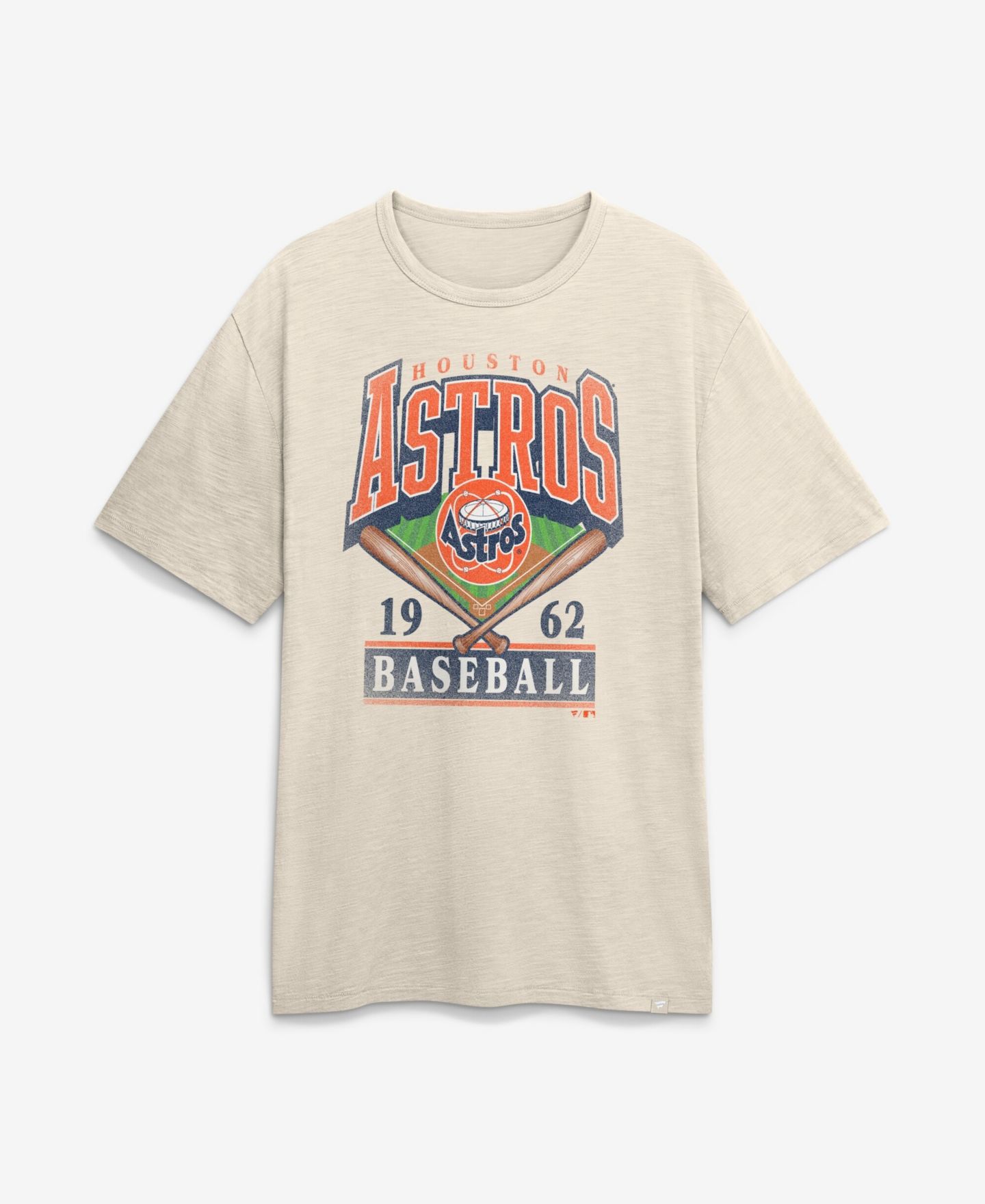 Мужская футболка Fanatics Tan Houston Astros Stadium Slub — фото 2