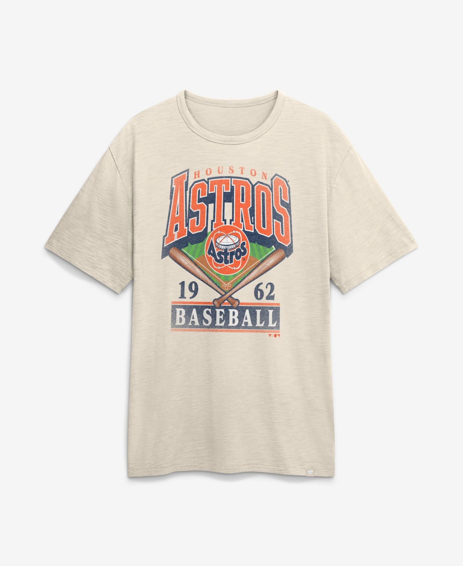 Men's Tan Houston Astros Stadium Slub T-Shirt
