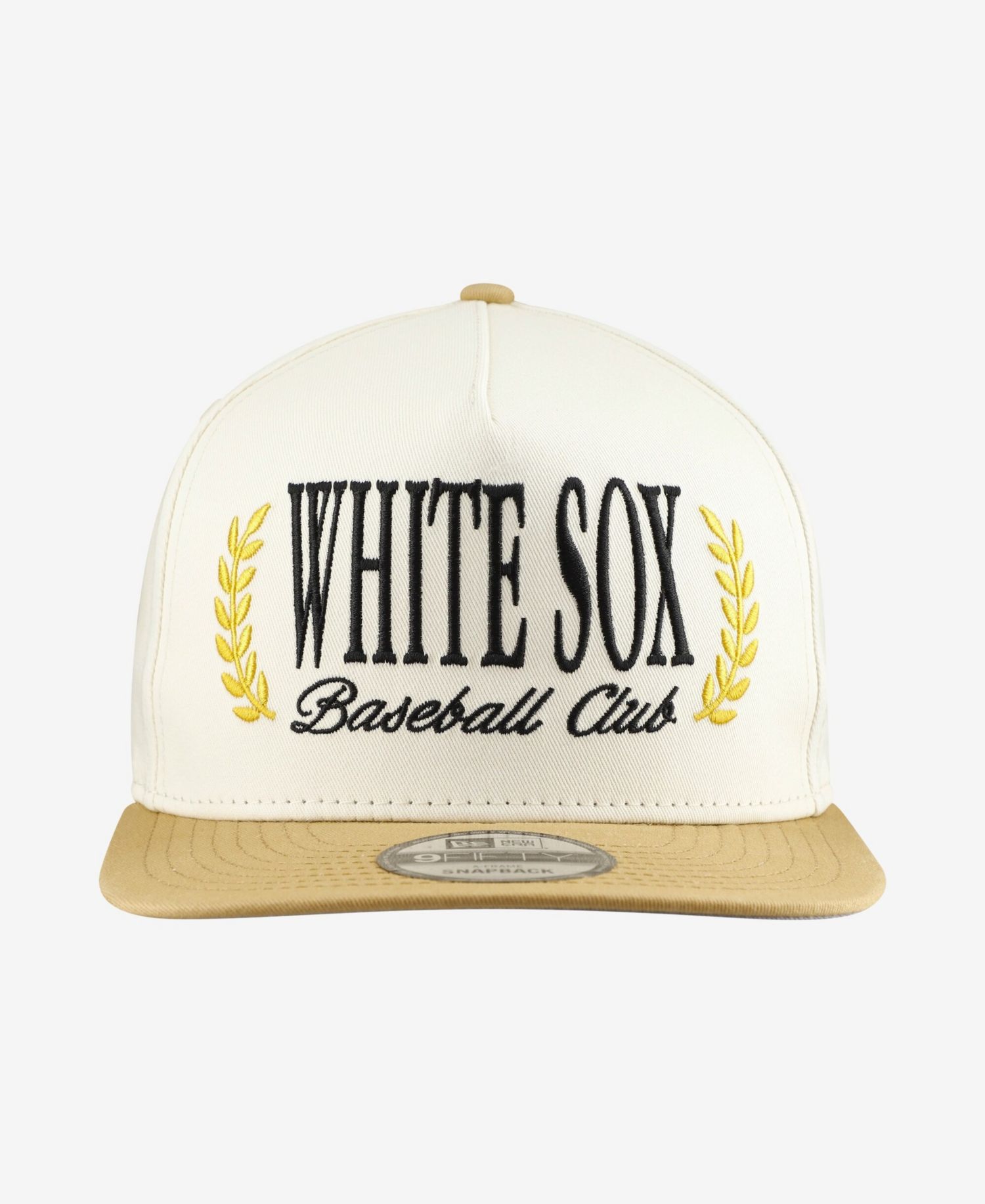 Men's Cream Chicago White Sox Club 9FIFTY A-Frame Snapback Hat