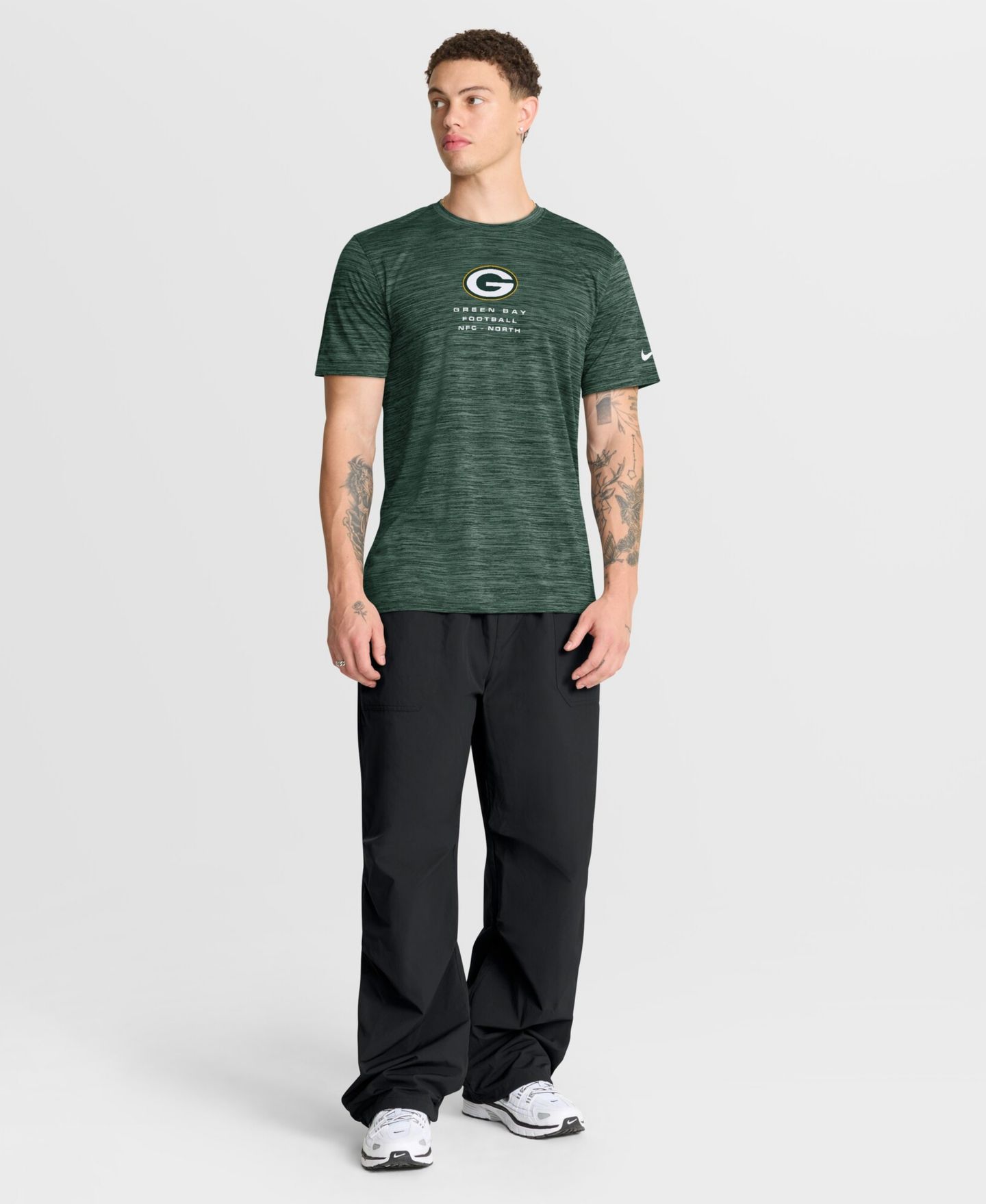 Мужская футболка Nike Green Bay Packers Velocity Ball Carrier Dri-FIT — фото 5