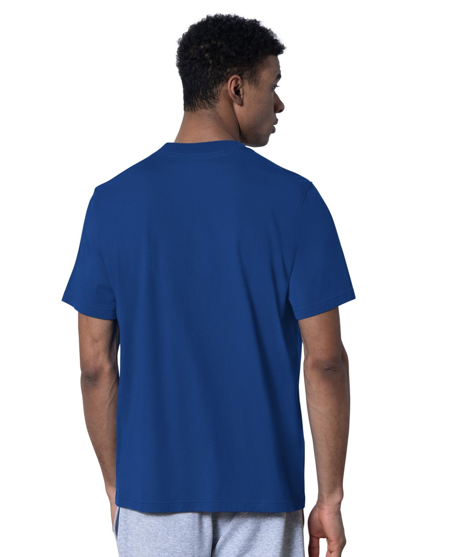 Men's 2-Pack Royal/Gray Buffalo Bills Throwback Logo T-Shirt Set