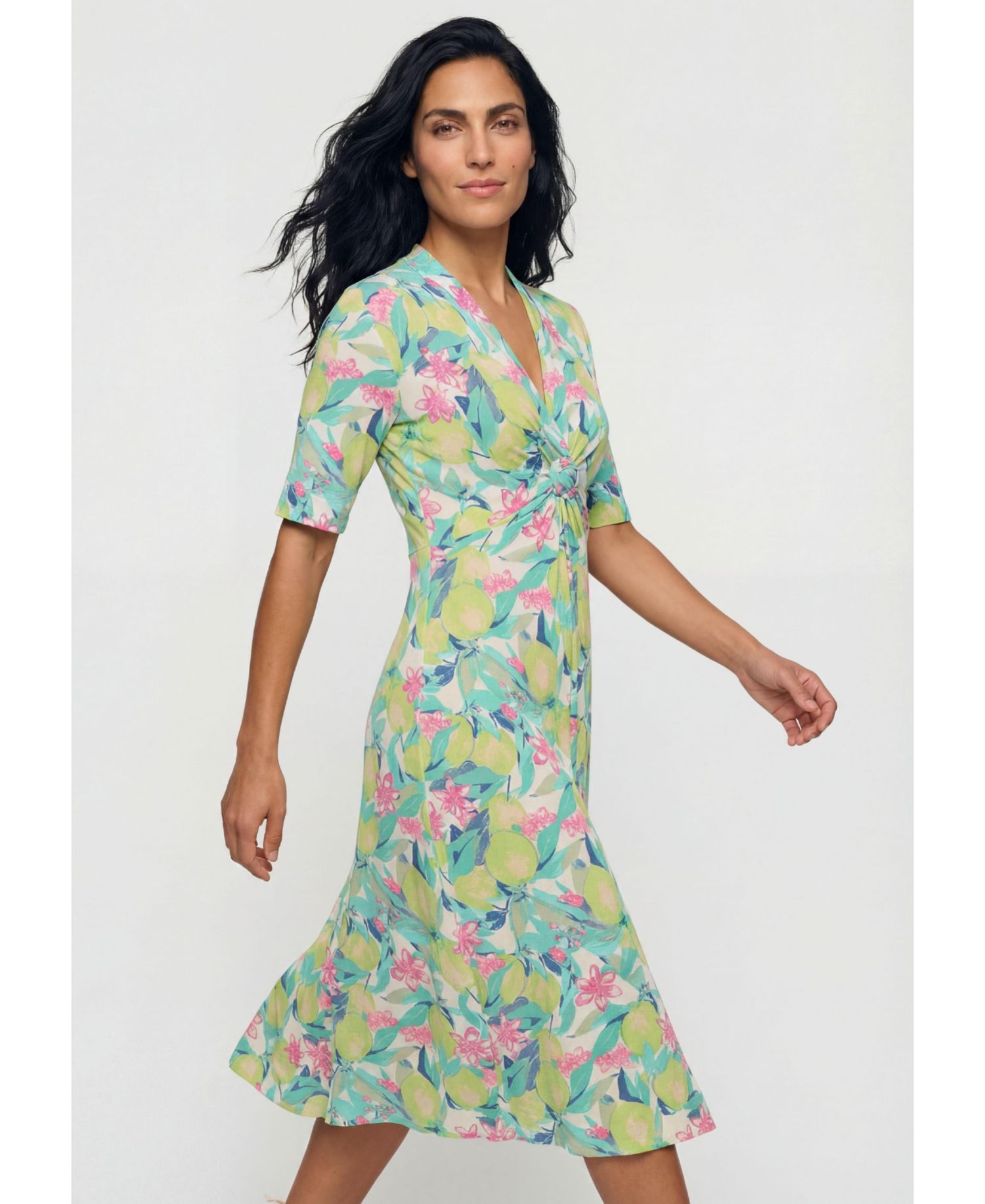 Women's Lush Lemon A-Line Dress