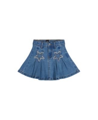 Little and Big Girl ( size 6 to 14 ) Pleated Skirt