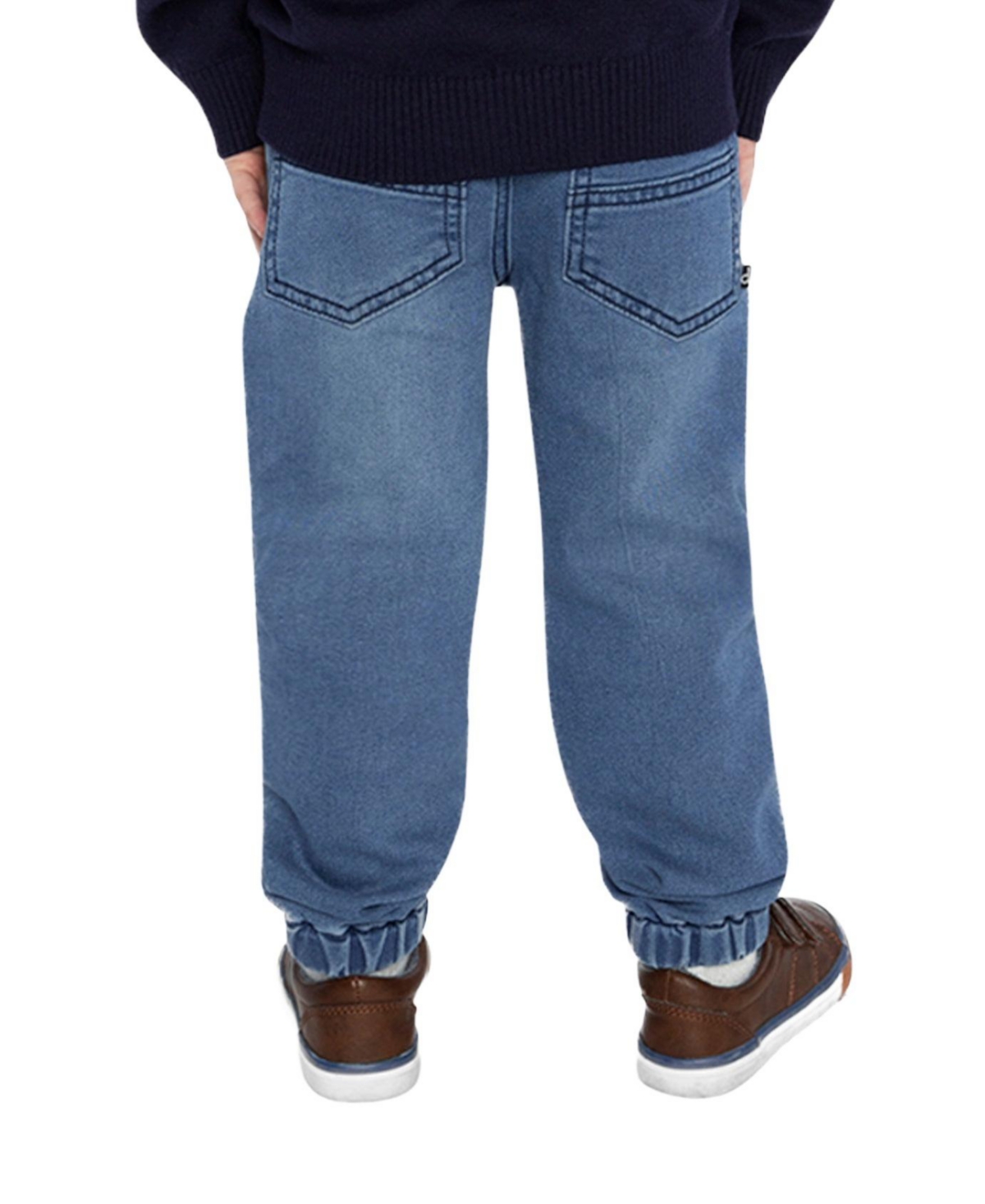 Deux par Toddler Boys (2T-5T) French Terry Denim Jogger Pants