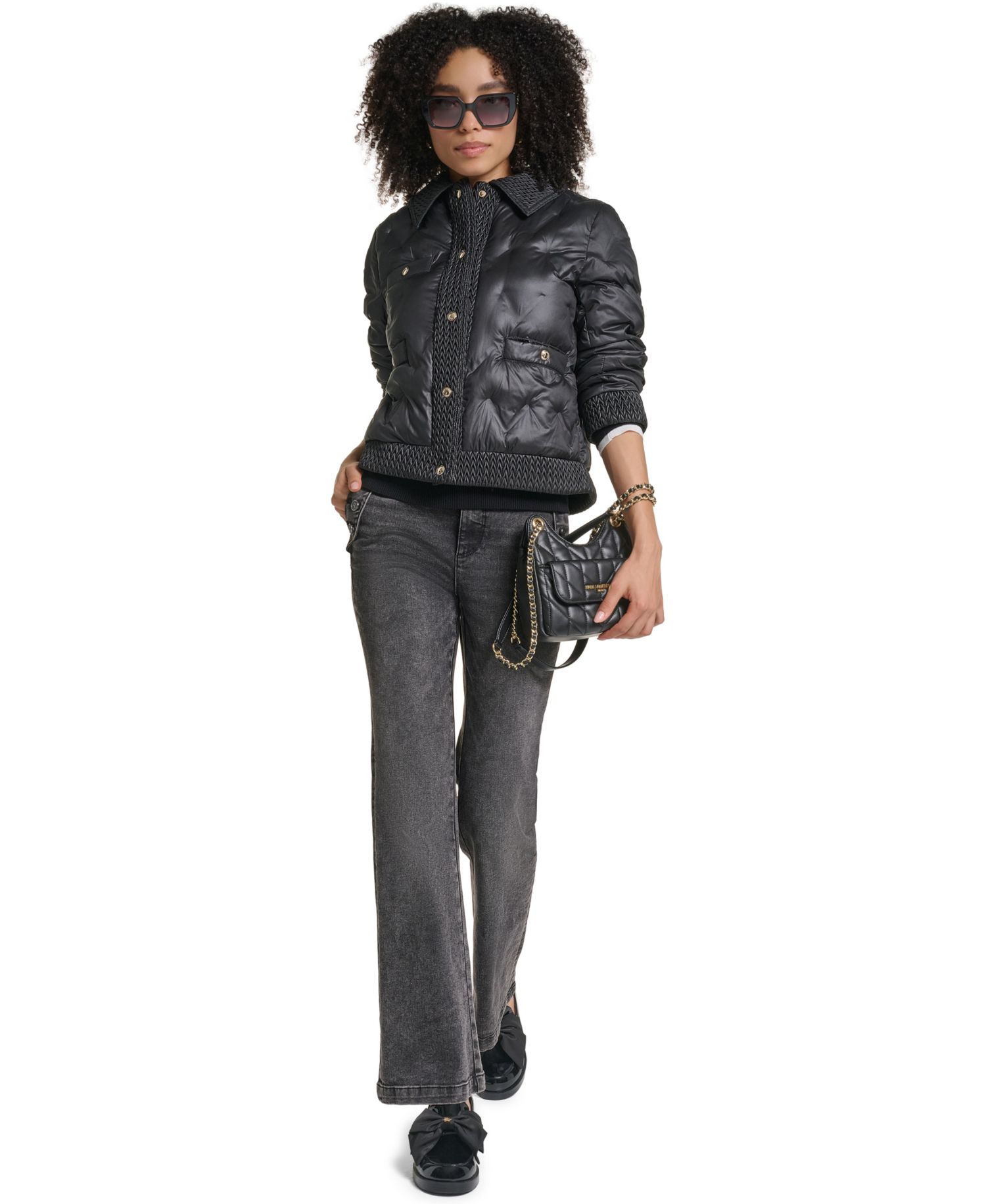 Women's Heat-Seal Quilted Puffer Jacket