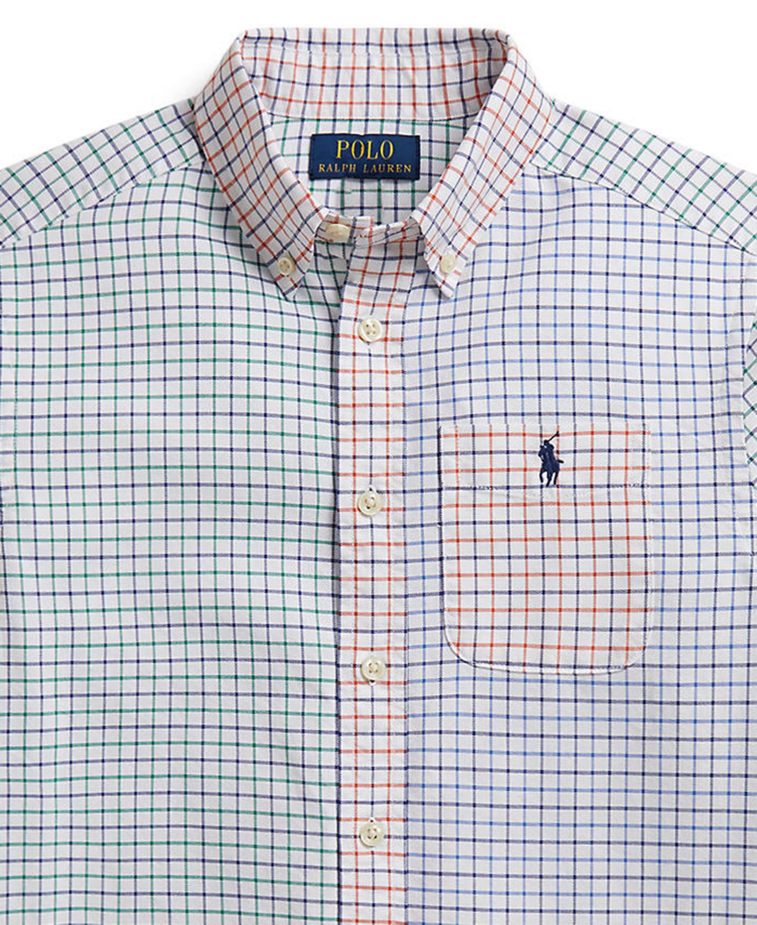 Boys' 8-20 Tattersall Cotton Oxford Shirt