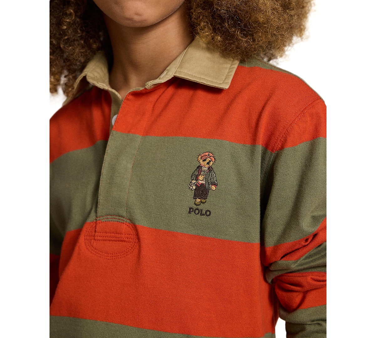 Polo Ralph Lauren Boys' 8-20 Bear Rugby Shirt