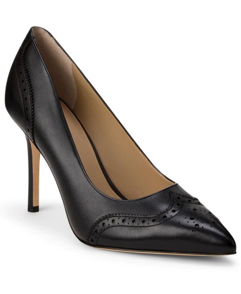 Женские туфли Lauren Ralph Lauren Lynden Stiletto Heel Pumps, цвет: Чёрный