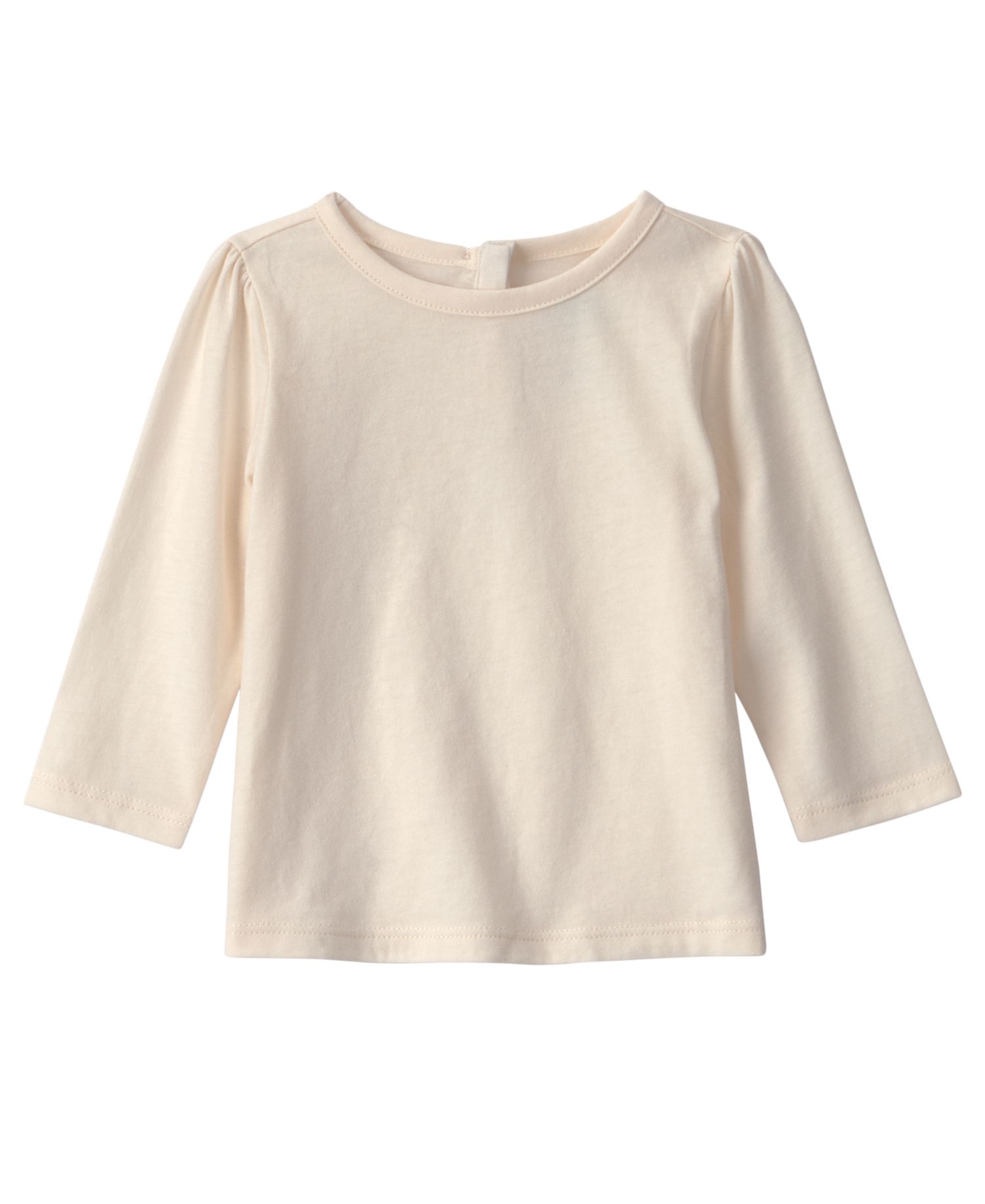 Baby Girls' Long-Sleeve Top and Denim Skirtall, 2-Piece Set