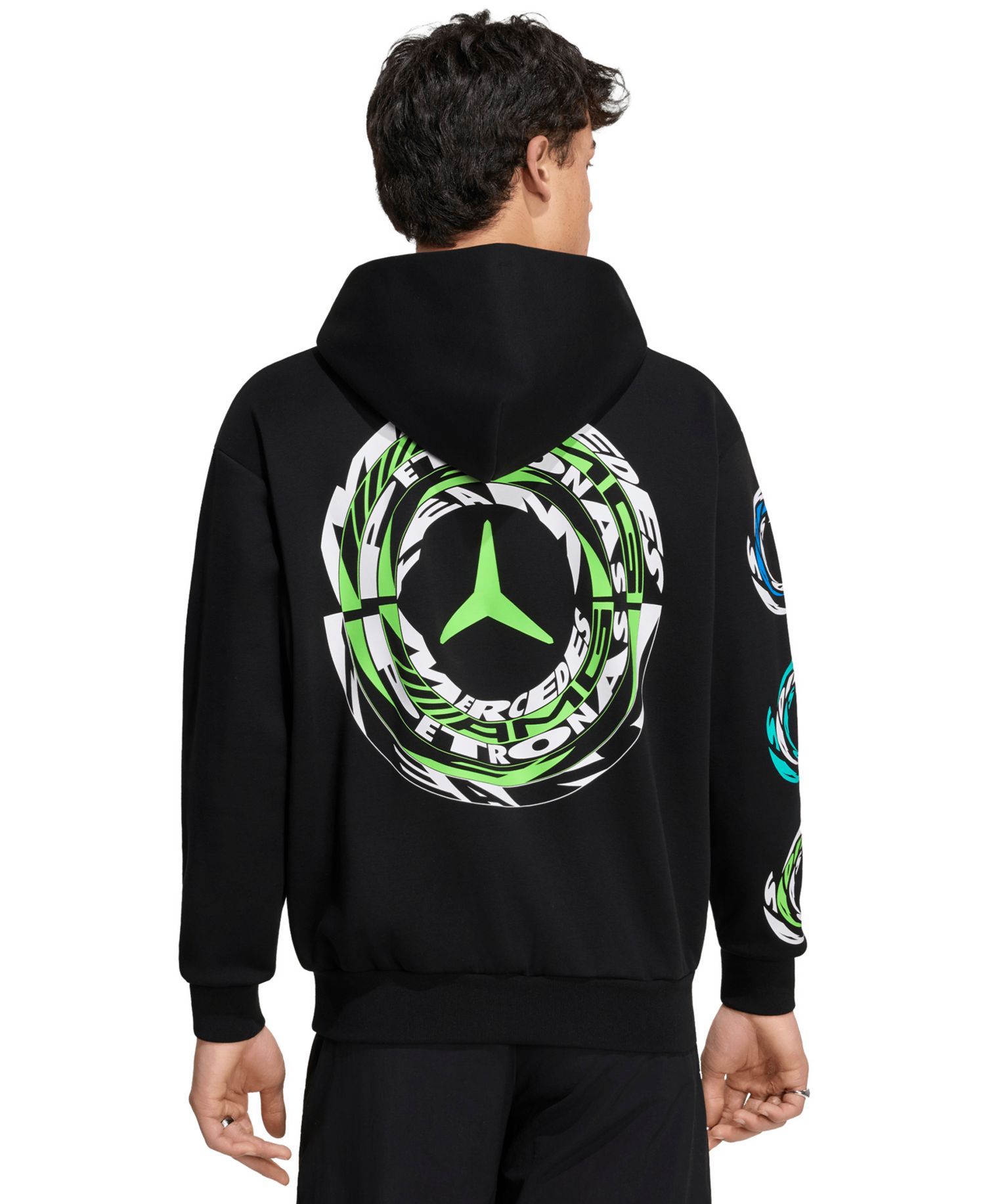 Men's Mercedes F1 Hood Sweatshirt