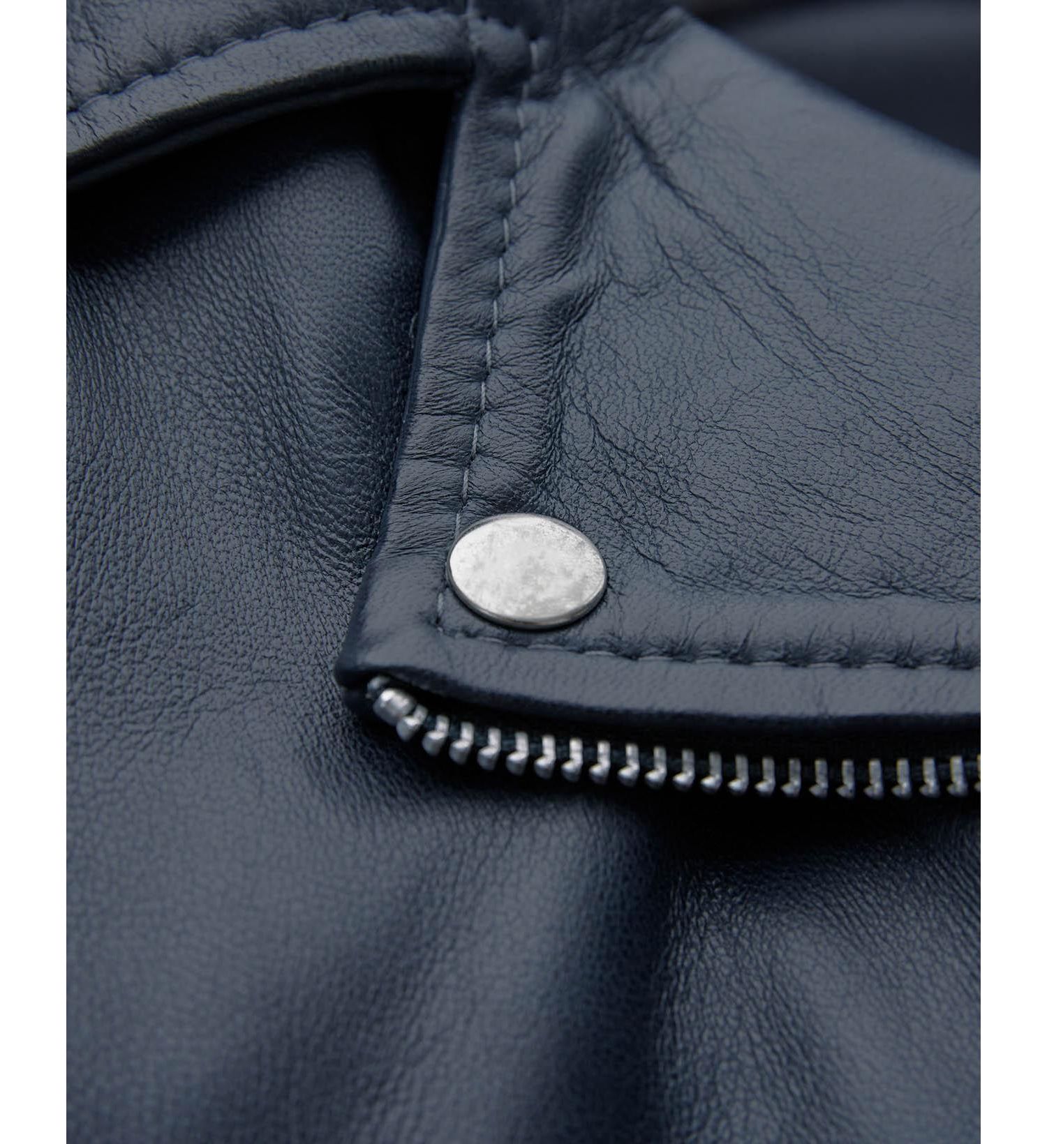 Womens Leather Biker Jacket