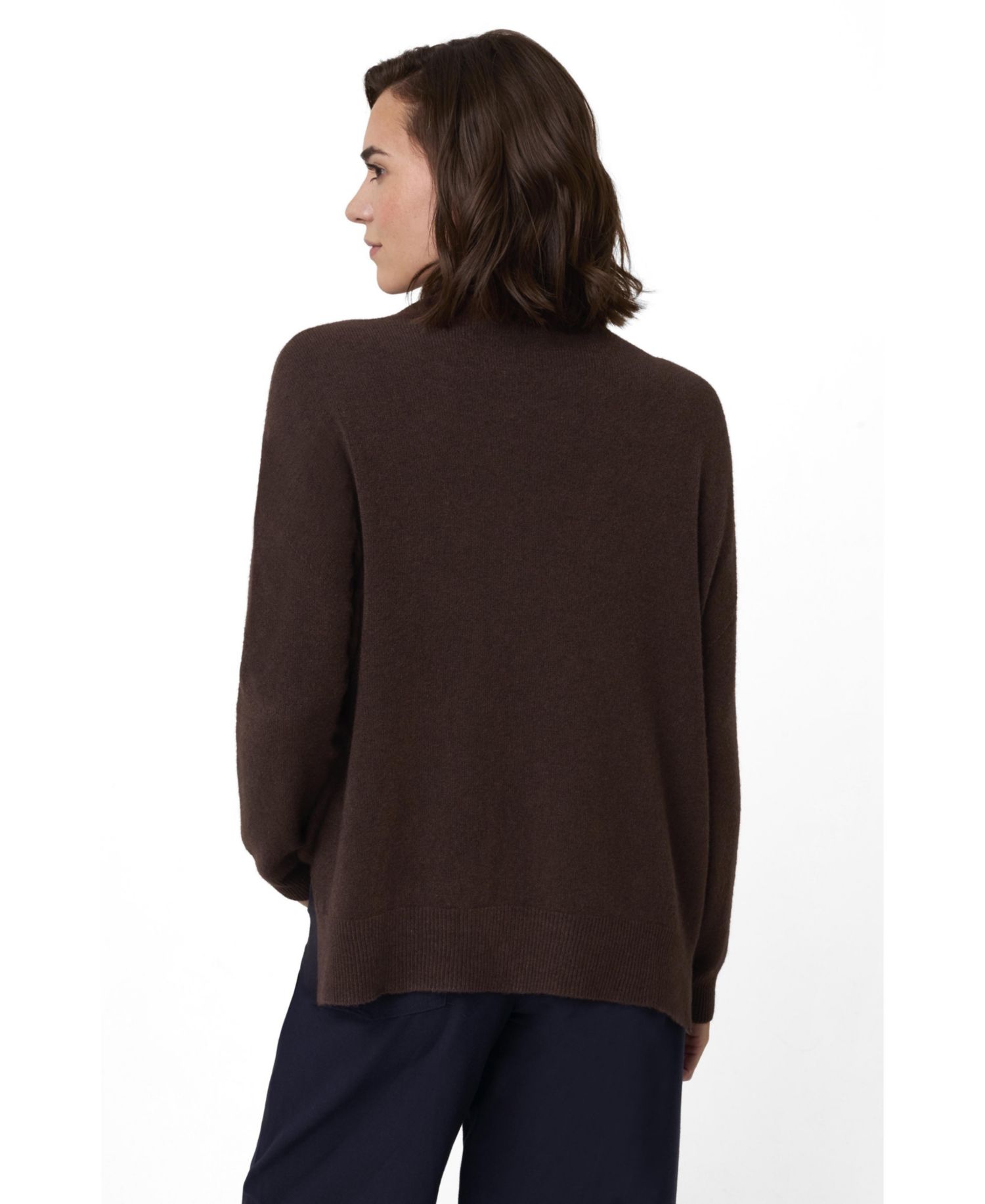 Women's Oversized Slouchy Roll Neck Jumper