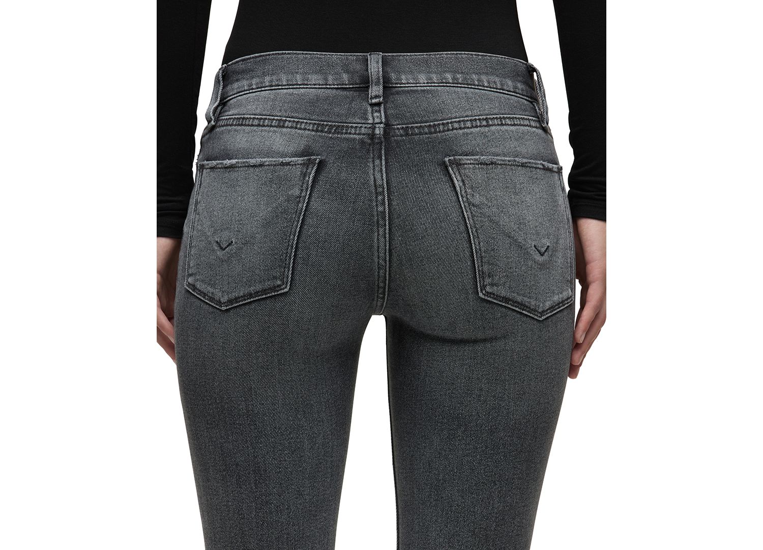 Women's Nico Mid-Rise Straight-Leg Cropped Denim Jeans