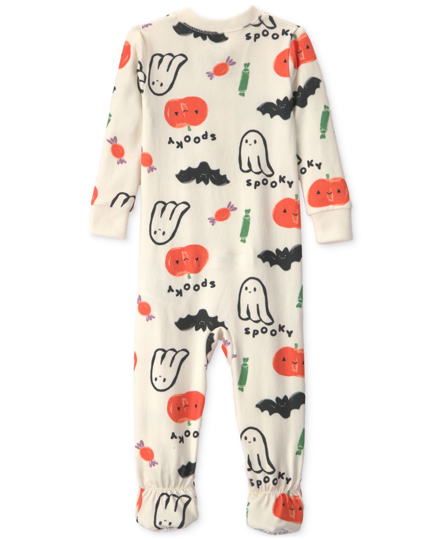 Carters Baby Boys' and Baby Girls' Halloween Snug Fit Footed Long-Sleeve Pajama