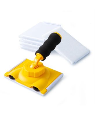 Paint Edger 360degree(s) Rotation Handle 5 Replace Pads Wall Corner Ceiling Tool