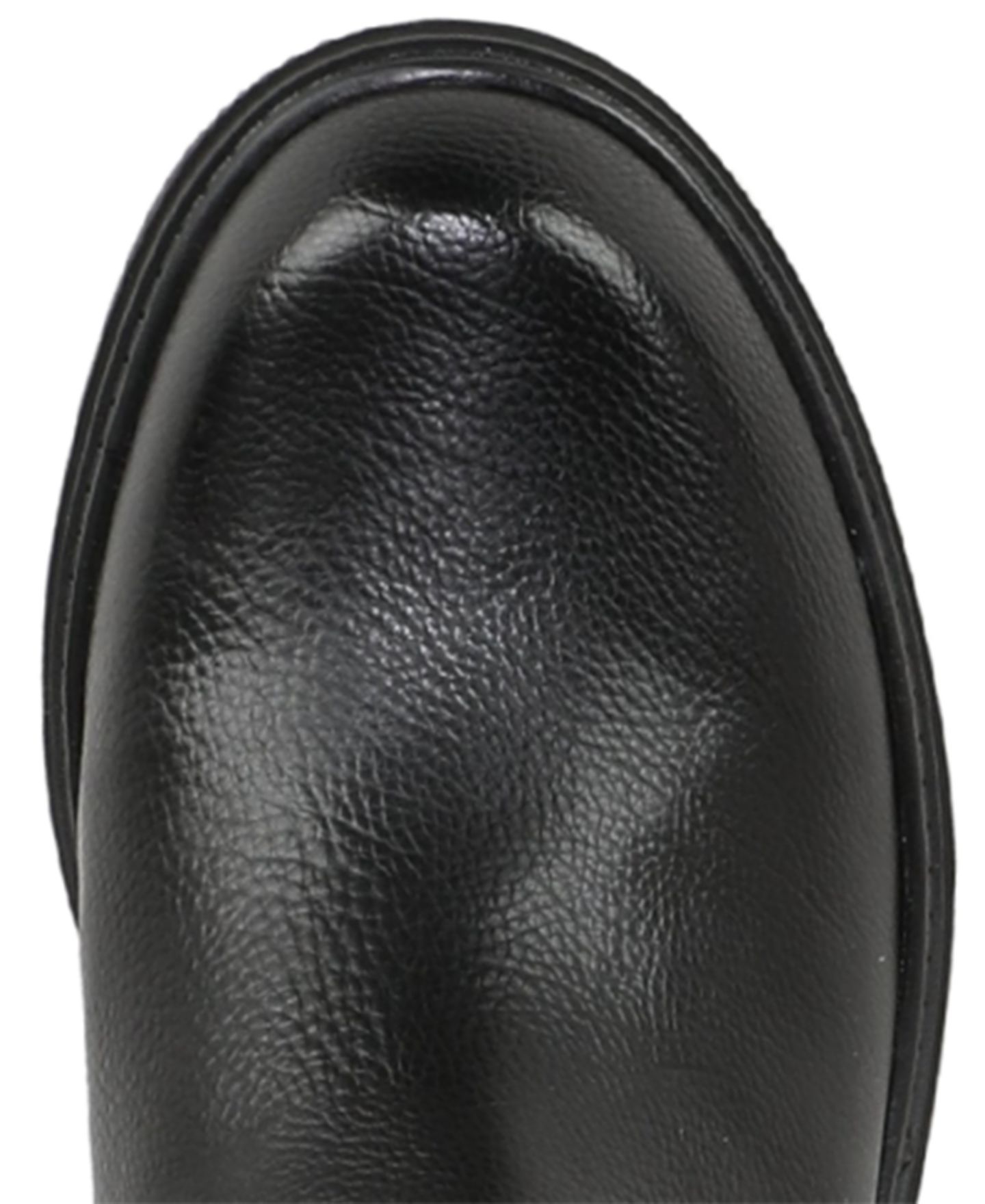 Женские ботинки Naturalizer Luxe Zipper Tall, цвет: Чёрная искусственная кожа — фото 4