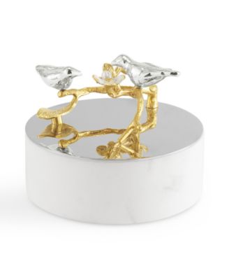Lovebirds 4.5" Trinket Box