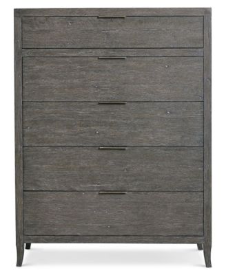 Tribeca 44" Wood 5-Drawer Chest