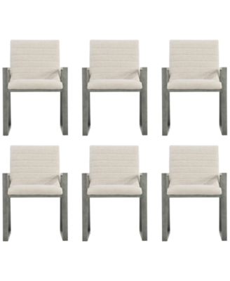 Tribeca 6-Piece Upholstered Armchair Set