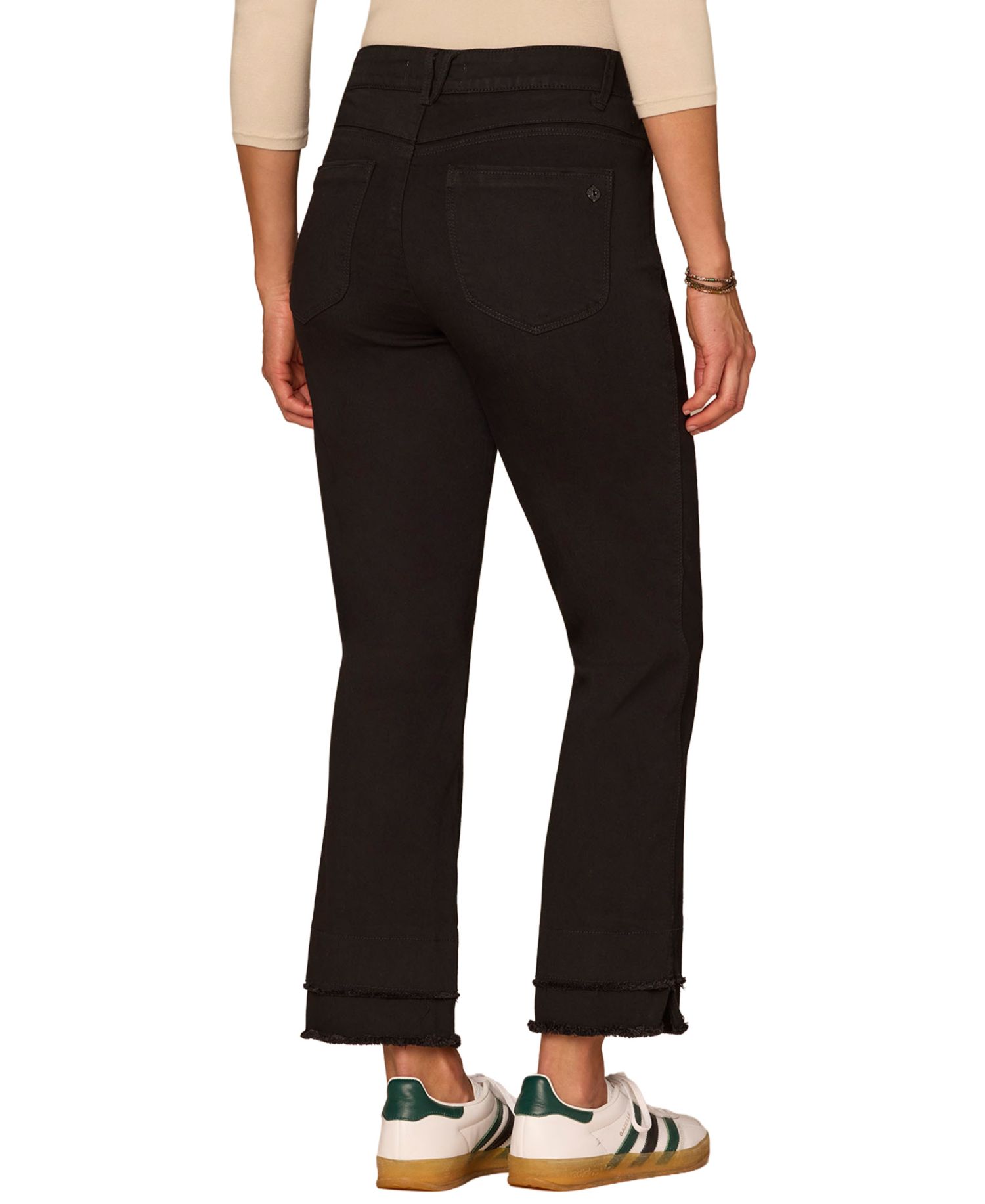 Petite "Ab"solution Mid-Rise Kick Flare Jeans