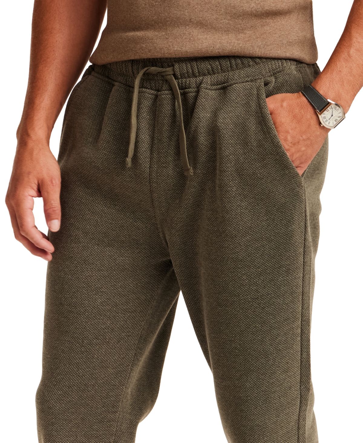 Weatherproof Vintage Men's Pebble Fleece Jogger Pants