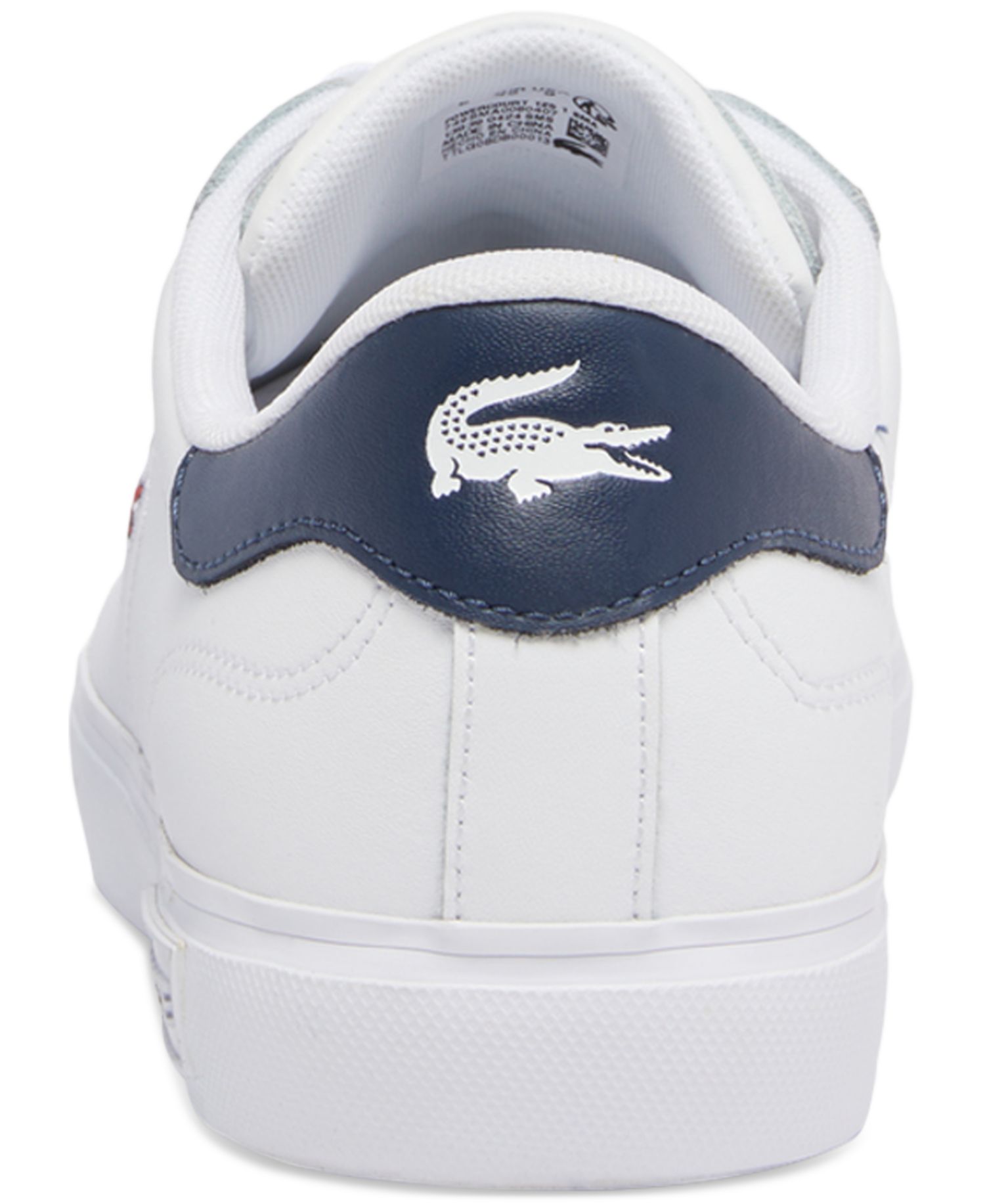 Powercourt Leather Lace-Up Tennis Sneakers