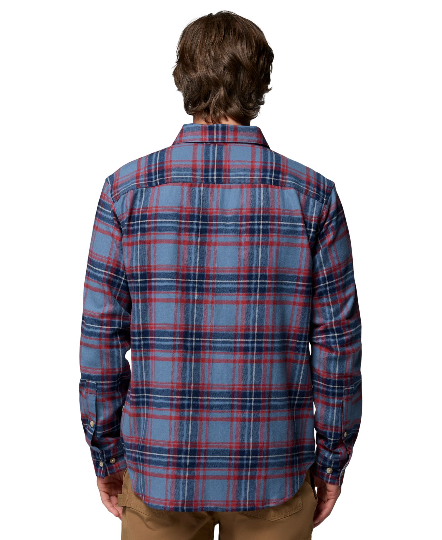 Men's Cornell Woods Flannel Long-Sleeve Shirt