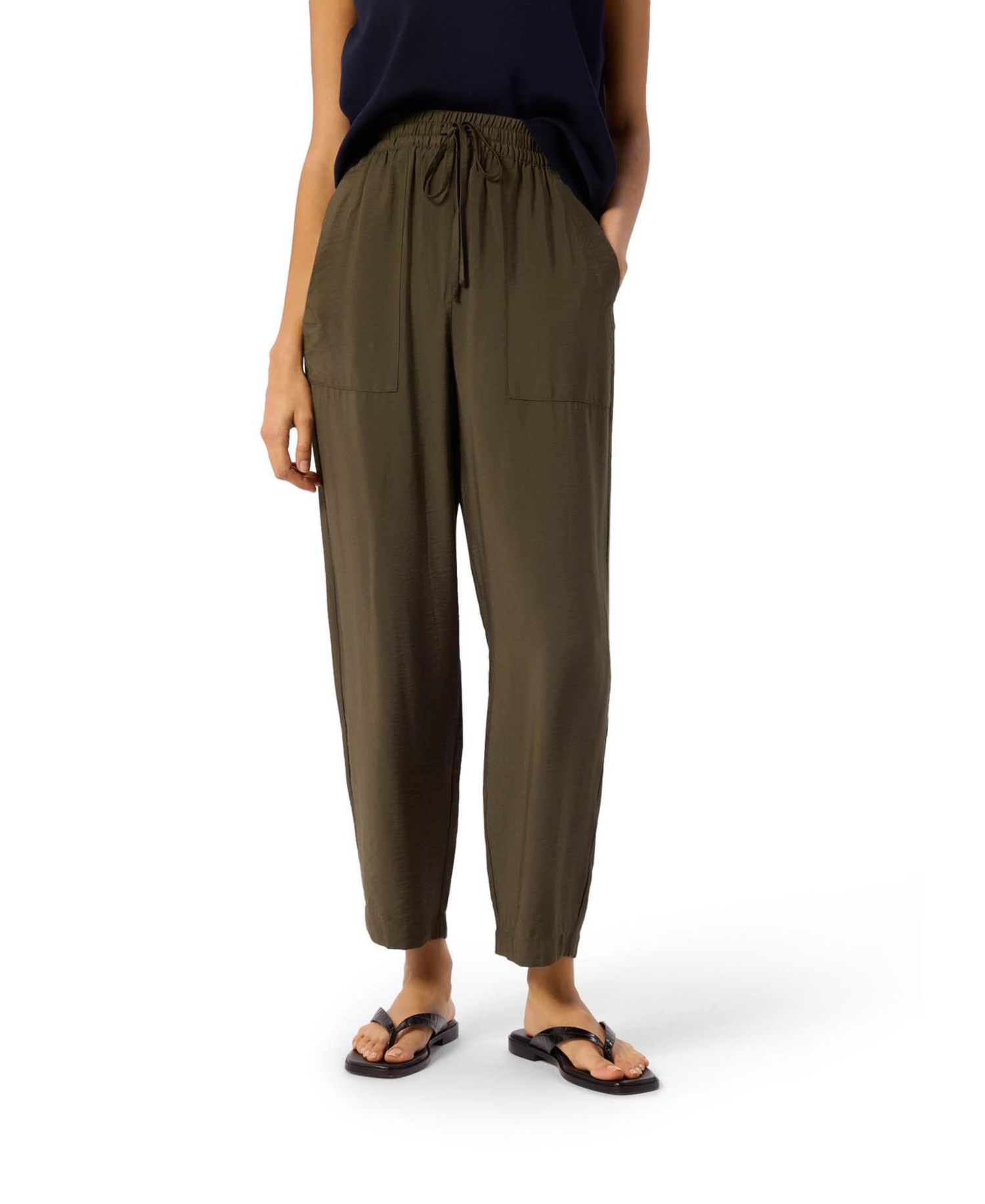 women's Tie Waist Trouser