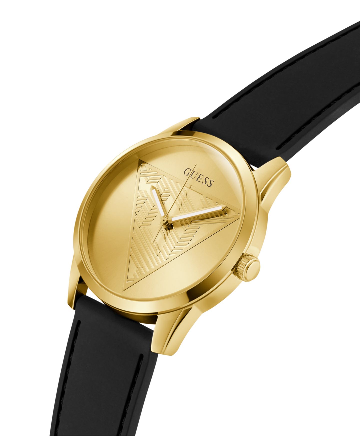 Мужские часы GUESS Black Silicone 42mm — фото 4