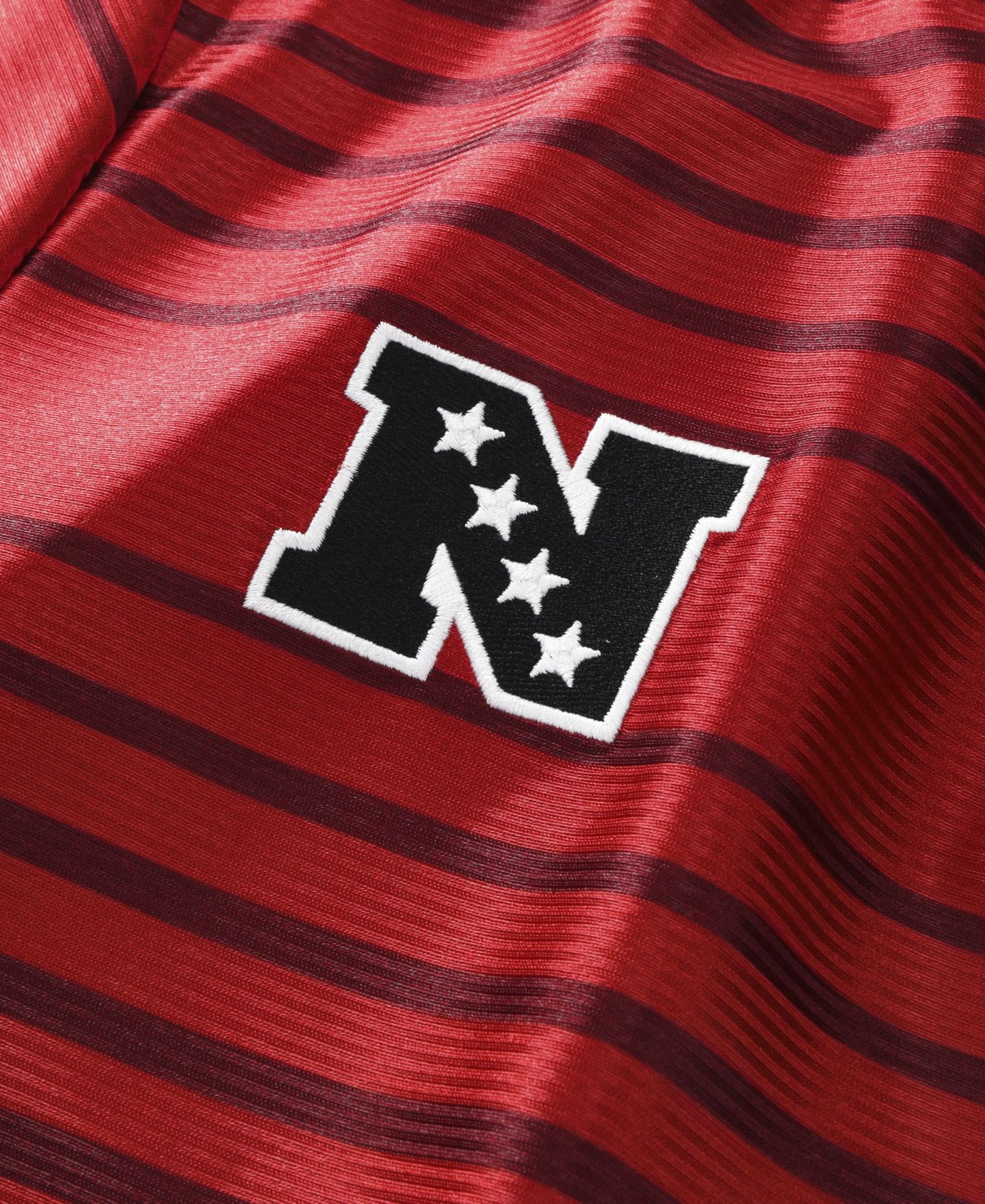 Мужской топ Fanatics Red Atlanta Falcons Football x Football V-Neck Fan Jersey — фото 5