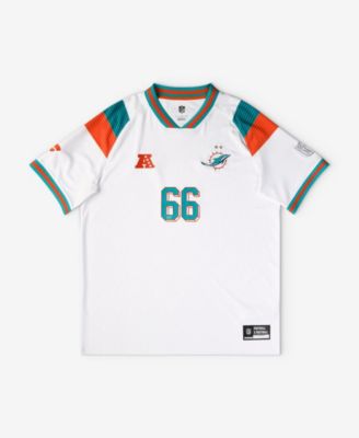Big Boys and Girls White Miami Dolphins Football x Football V-Neck Fan Jersey