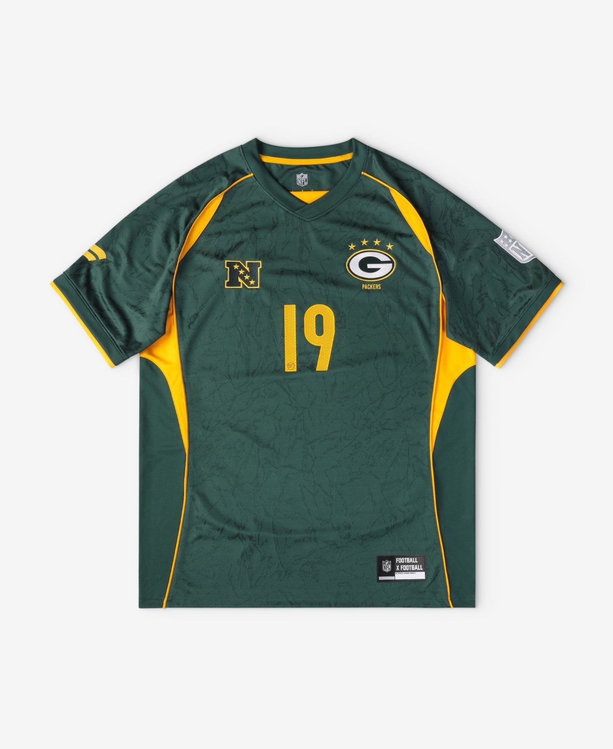Fanatics Big Boys and Girls Green Bay Packers Football x V-Neck Fan Top