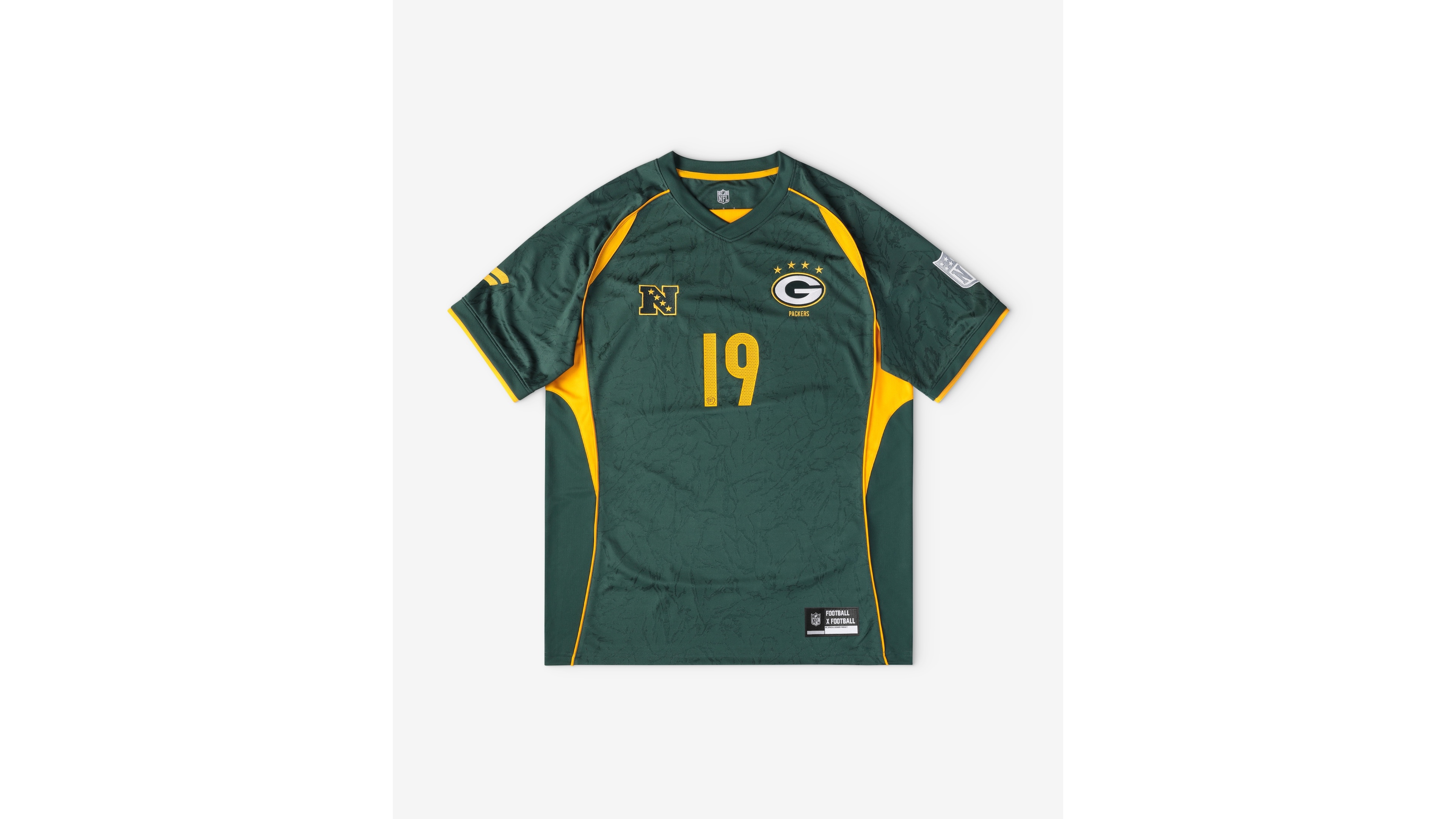 Fanatics Big Boys and Girls Green Bay Packers Football x V-Neck Fan Top