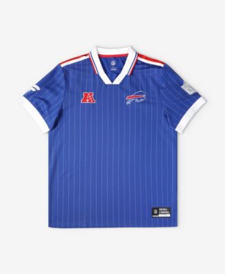 Big Boys and Girls Royal Buffalo Bills Football x Football Collared Fan Jersey