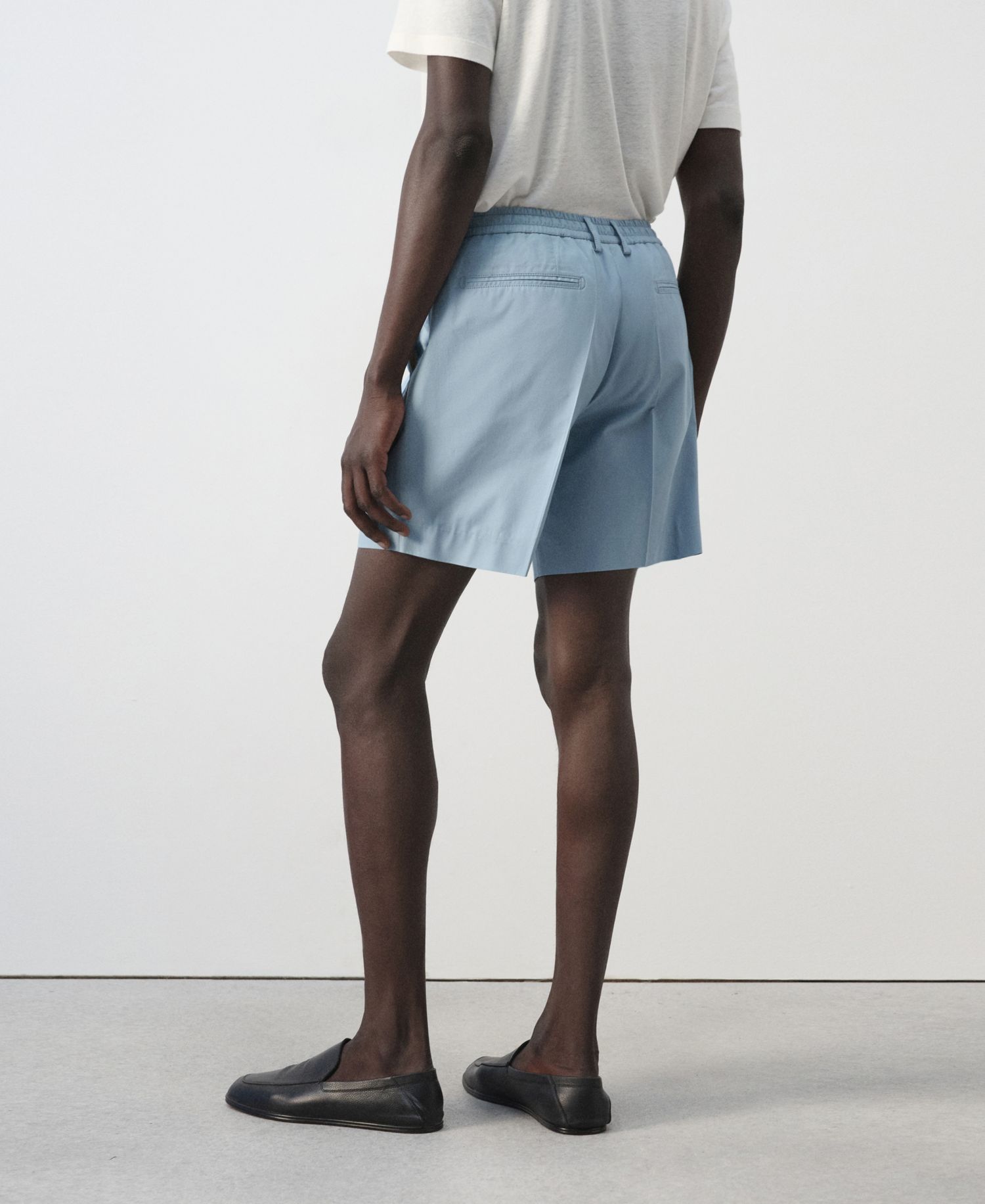 Men's Slim-Fit Cotton-Lyocell 6.69" Bermuda Shorts