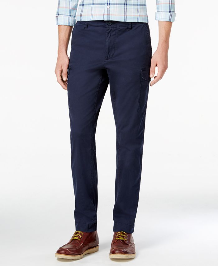 Tommy Hilfiger Men's Davis Stretch Cargo Pants, Created for Macy's Macy's