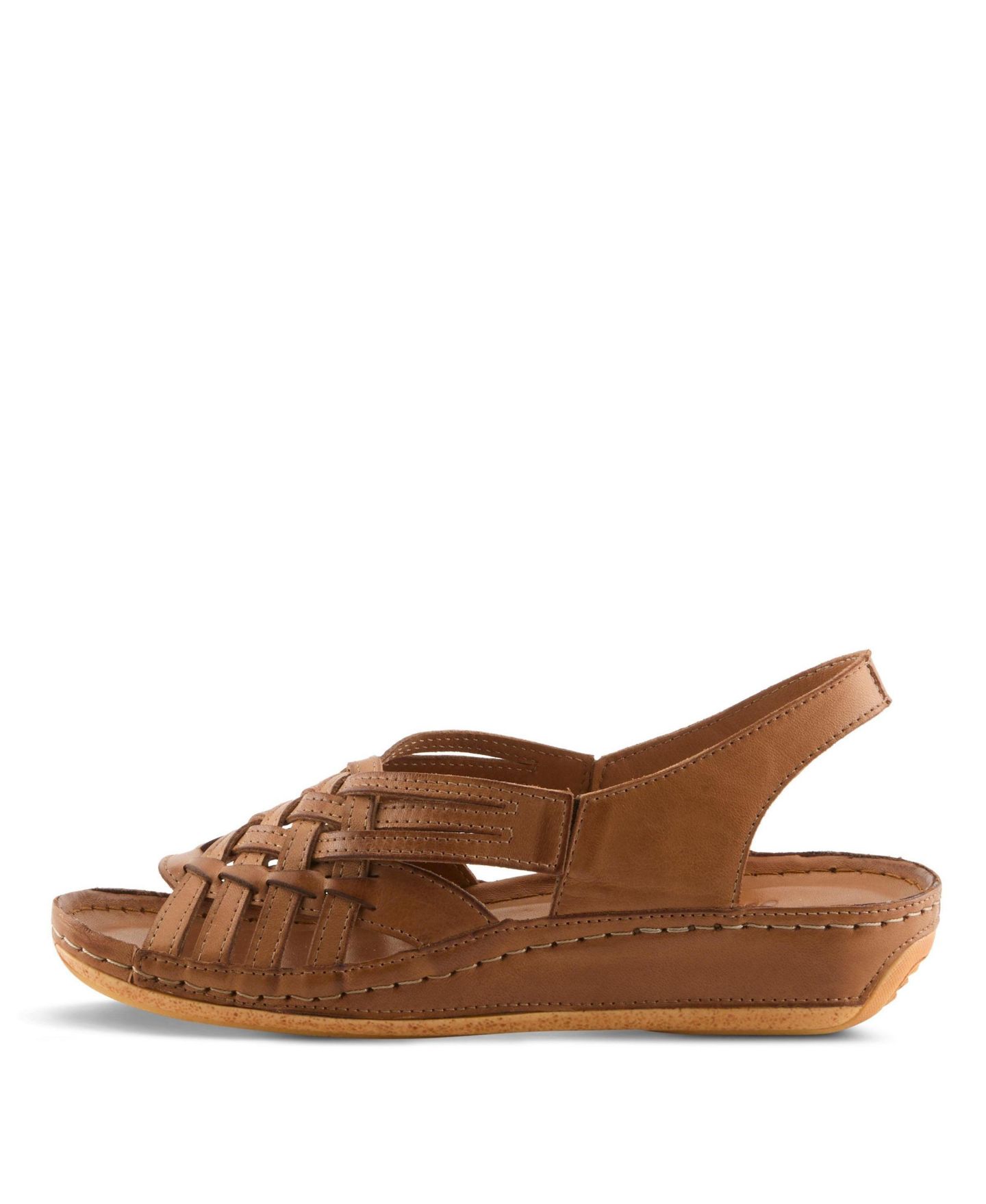 Женские сандалии Spring Step Choi Wedge Sandal with Soft Insole, цвет: Верблюжий — фото 2