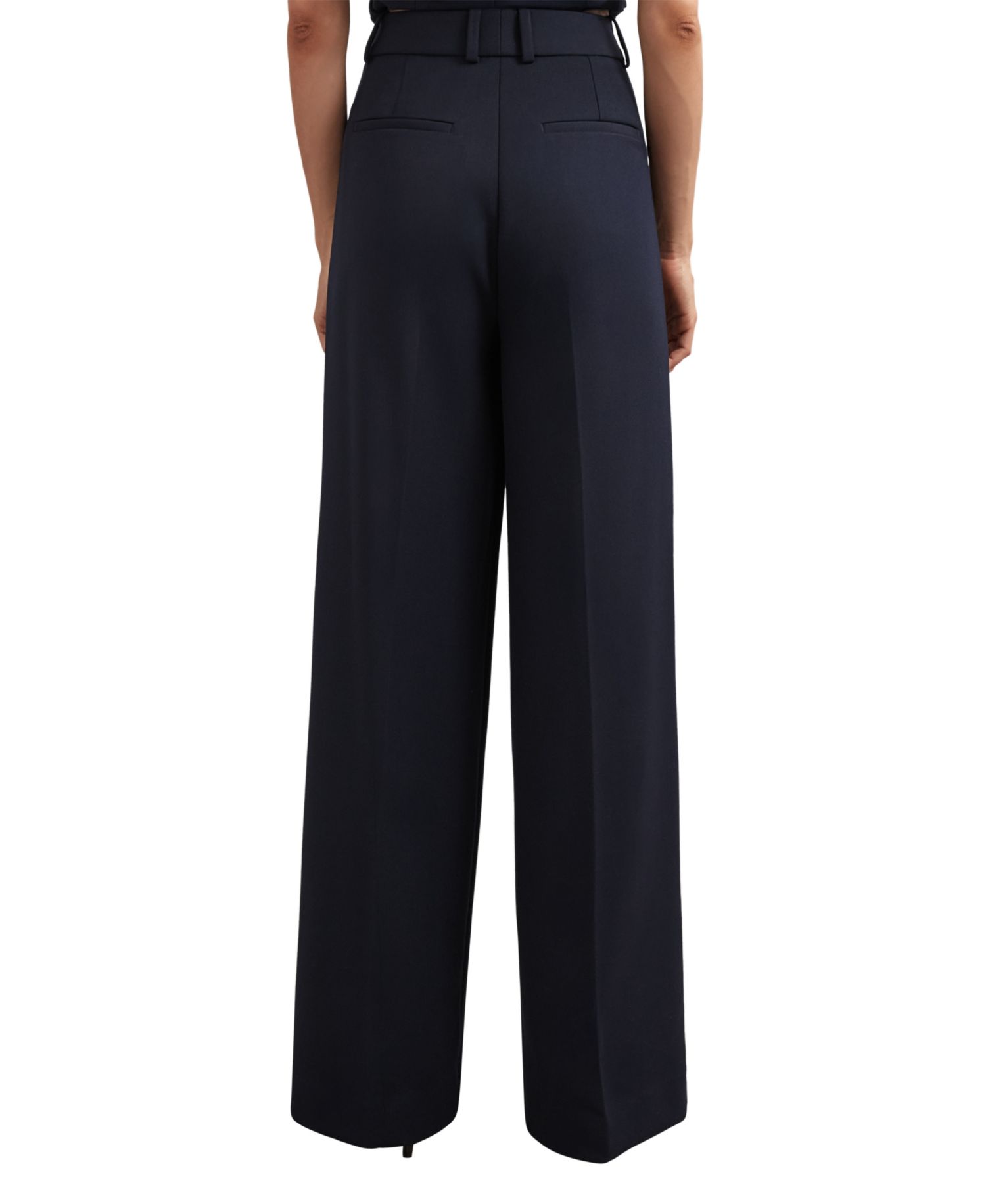 Women's Gabi High-Waisted Wide-Leg Suit Pants