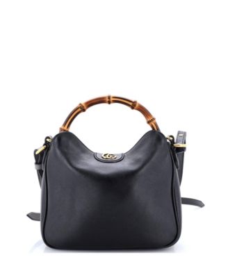 Small Diana NM Bamboo Shoulder Bag Leather
