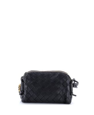 Mini Concert Crossbody Pouch Intrecciato Nappa