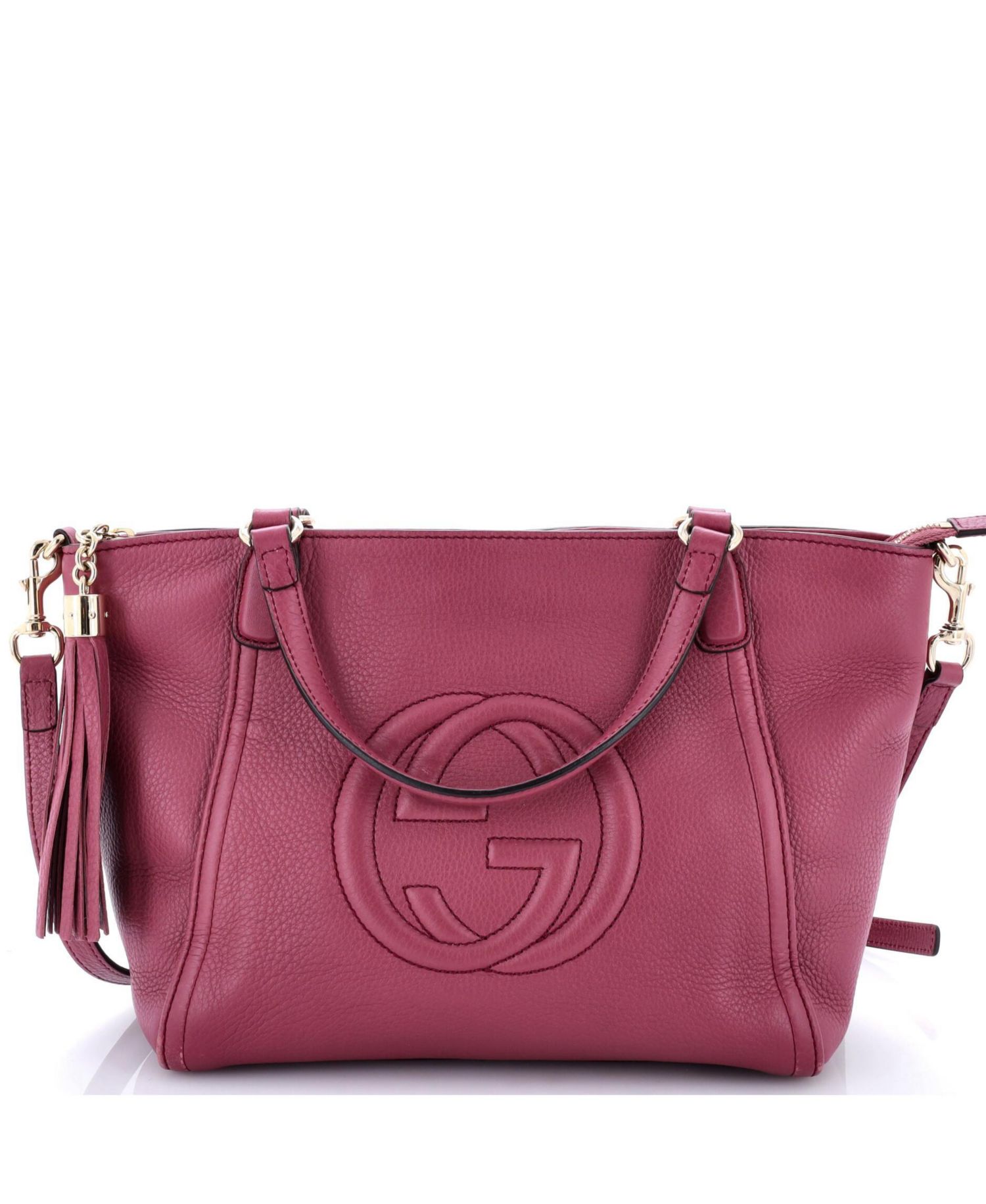 Small Soho Convertible Top Handle Bag Leather