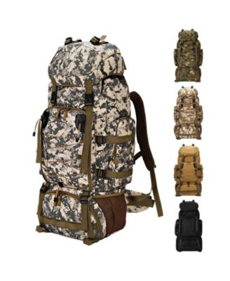 Waterproof Lightweight Molle Tactical Backpack Large Capacity Outdoor Hiking Camping Rucksack