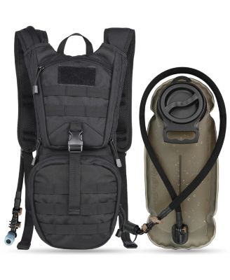 Molle Hydration Pack With 3L TPU Water Bladder For Outdoor Cycling Hiking Running