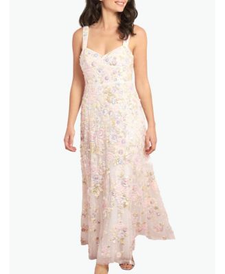 Women's Sequin Paradise Sweetheart Ankle Gown