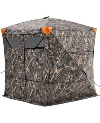 Silent Magnetic Door Ground Hunting Blind for 4 to 5 People