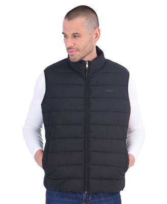 Men's Quilted Puffer Stretch Vest