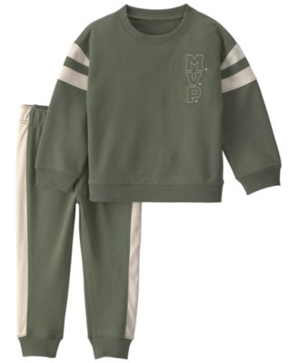 Baby Boys' MVP French Terry Sweatshirt and Jogger Pants, 2-Piece Set